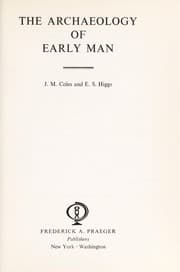 Tapa de The archaeology of early man