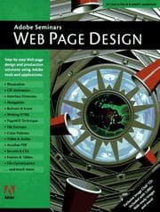 Tapa de Adobe seminars, Web page design