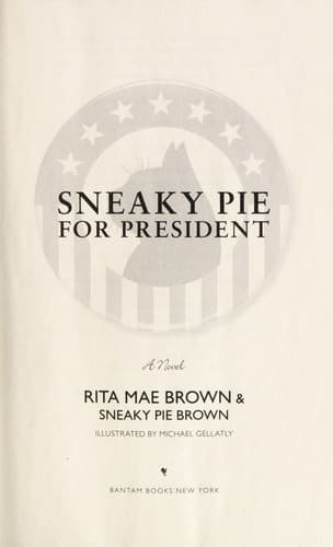 Tapa de Sneaky pie for president