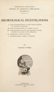 Tapa de Archeological investigations