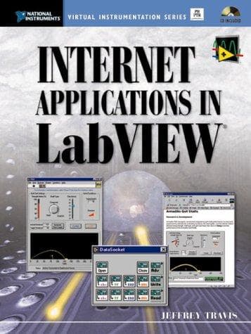 Tapa de Internet Applications in LabVIEW (With CD-ROM)