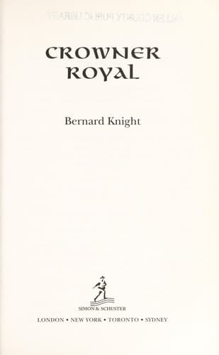 Tapa de Crowner royal
