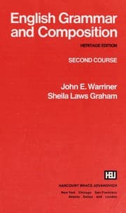 Tapa de English Grammar and Composition
