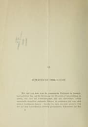 Tapa de Romanische philologie