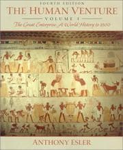 Tapa de The Human Venture, Volume I