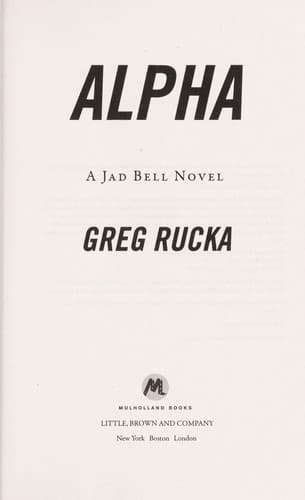 Tapa de Alpha
