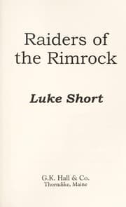 Tapa de Raiders of the Rimrock