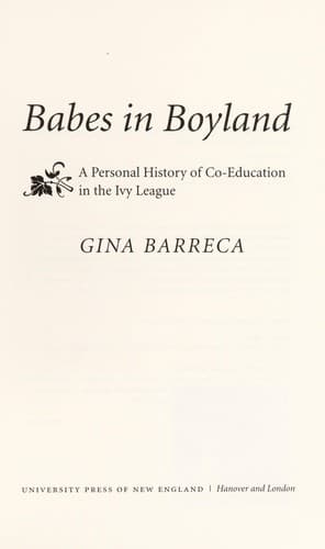 Tapa de Babes in boyland