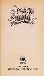 Tapa de Savage summer
