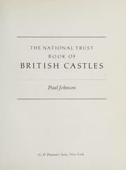 Tapa de The National Trust book of British castles