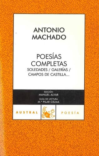 Tapa de Poesias Completas/ Complete Poetry