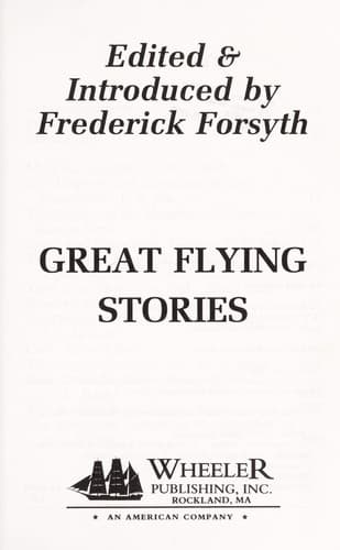 Tapa de Great flying stories