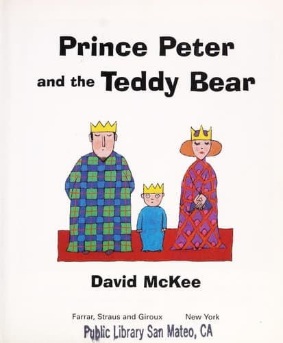 Tapa de Prince Peter and the teddy bear