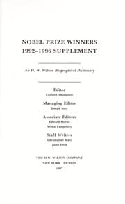 Tapa de Nobel Prize winners