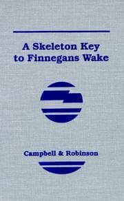 Tapa de A skeleton key to Finnegans Wake