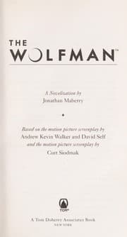 Tapa de The Wolfman