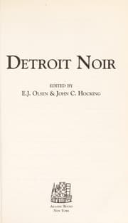 Tapa de Detroit noir