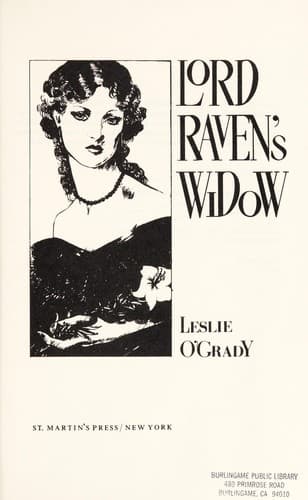 Tapa de Lord Raven's Widow