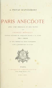 Tapa de Paris anecdote