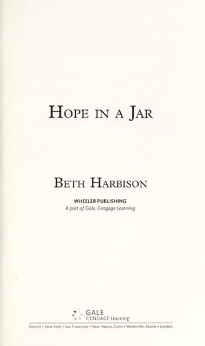 Tapa de Hope in a jar