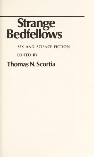 Tapa de Strange bedfellows: sex and science fiction