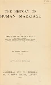 Tapa de The history of human marriage