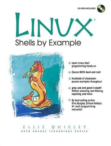 Tapa de Linux Shells by Example (with CD-ROM)