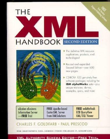 Tapa de The XML handbook