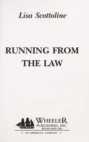 Tapa de Running from the law