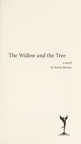 Tapa de The widow and the tree