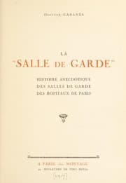 Tapa de La "Salle de garde"