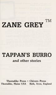 Tapa de Tappan's burro, and other stories