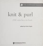 Tapa de Knit & purl