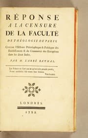 Tapa de Réponse a la censure de la faculté de Théologie de Paris