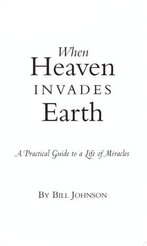 Tapa de When heaven invades earth