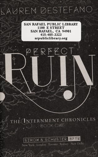 Tapa de Perfect Ruin