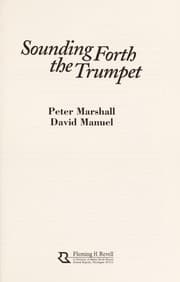 Tapa de Sounding forth the trumpet