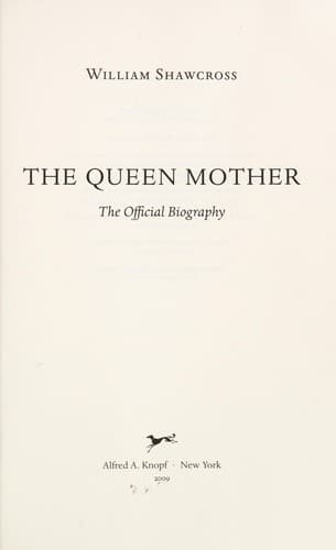 Tapa de The Queen Mother