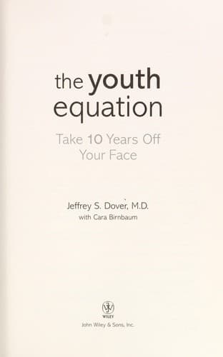 Tapa de The youth equation