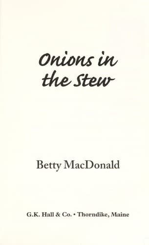 Tapa de Onions in the stew