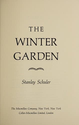 Tapa de The winter garden