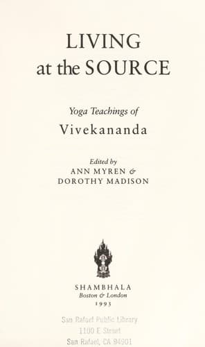 Tapa de Living at the source