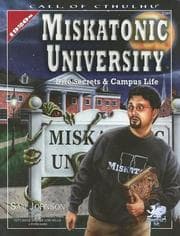 Tapa de Miskatonic University