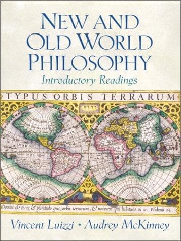 Tapa de New and old world philosophy