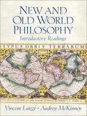 Tapa de New and old world philosophy
