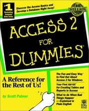 Tapa de Access 2 for dummies