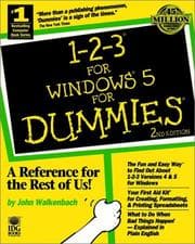 Tapa de 1-2-3 for Windows 5 for dummies