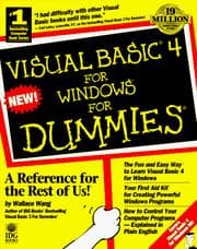 Tapa de Visual Basic 4 for Windows for dummies