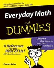 Tapa de Everyday Math for Dummies