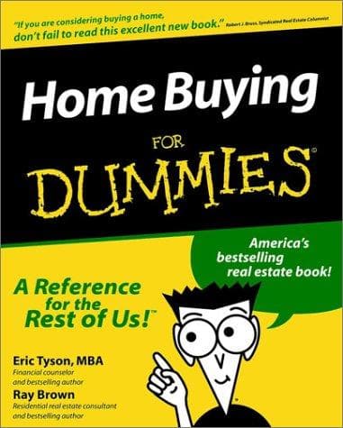 Tapa de Home buying for dummies